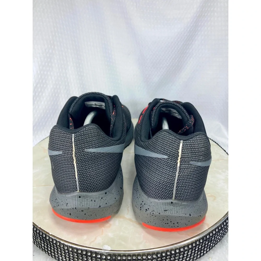 Nike Run Swift Running Shoes Mens 14 Black Hyper Crimson Sporty Low Top Sneakers